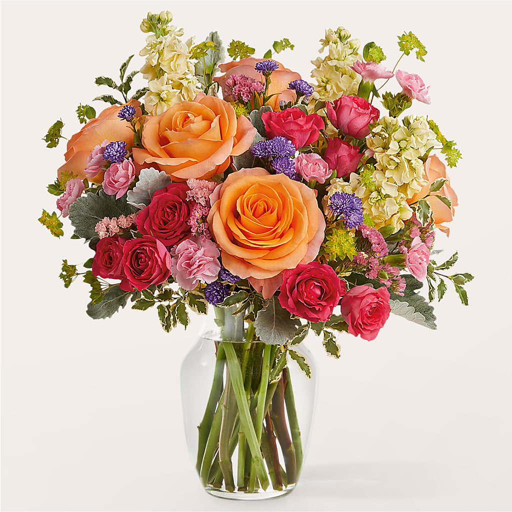 Tangerine Tango Bouquet – Columbia Florist, Bronx NY