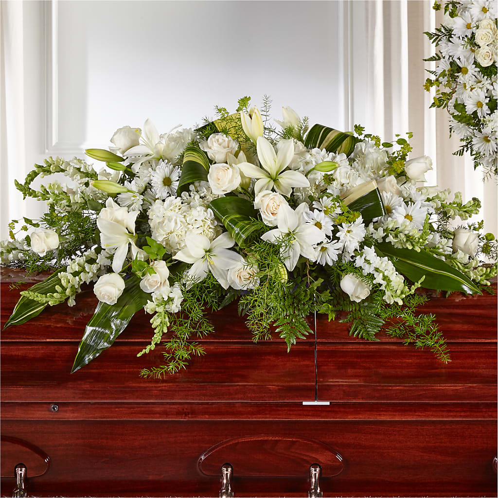 Abundance Casket Spray – Columbia Florist, Bronx NY