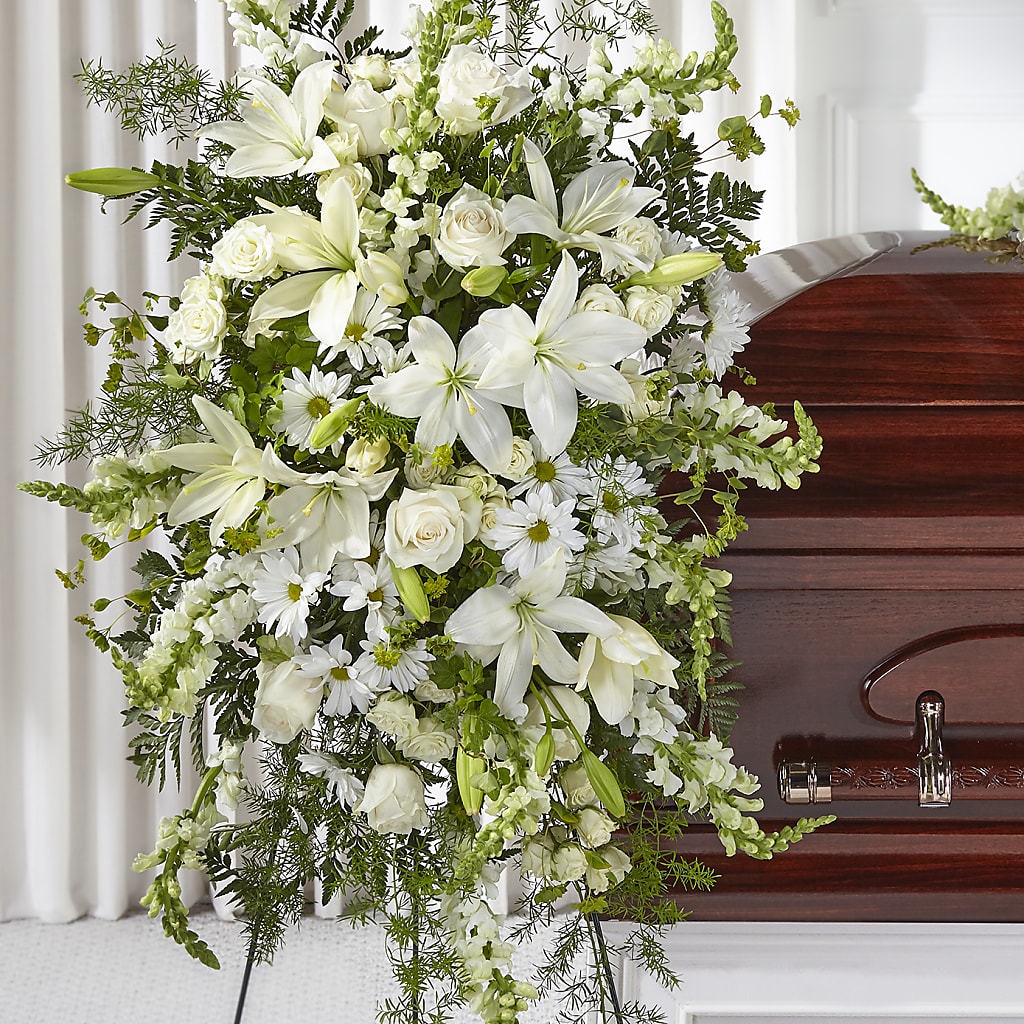 Loving Thoughts Standing Spray – Columbia Florist, Bronx NY