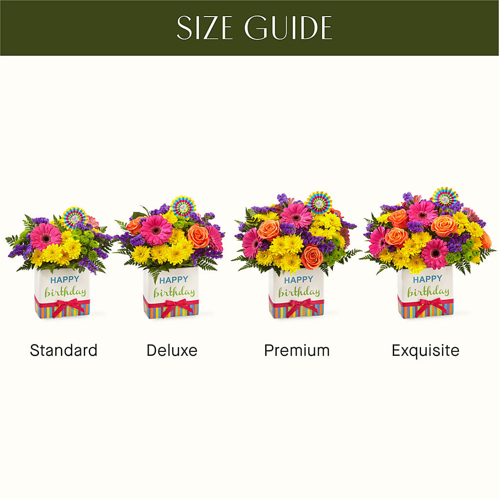 Birthday Brights Bouquet –  Columbia Florist, Bronx NY