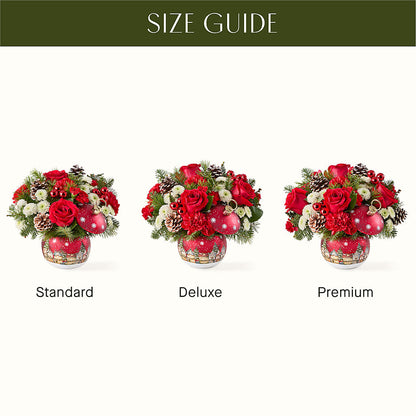 Christmas Carols Ornament –  Columbia Florist, Bronx NY