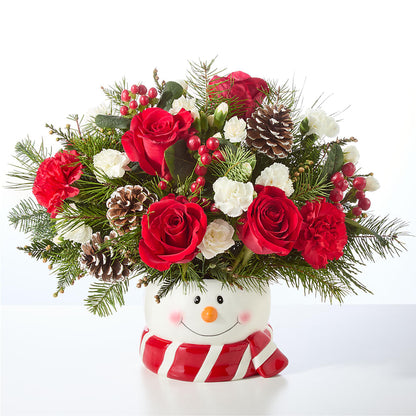 Jolly Snowman Bouquet –  Columbia Florist, Bronx NY