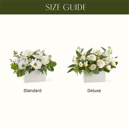 Fresh Linen Box Bouquet –  Columbia Florist, Bronx NY