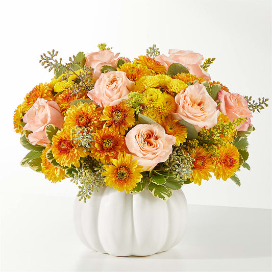 Peachy Pumpkin –  Columbia Florist, Bronx NY