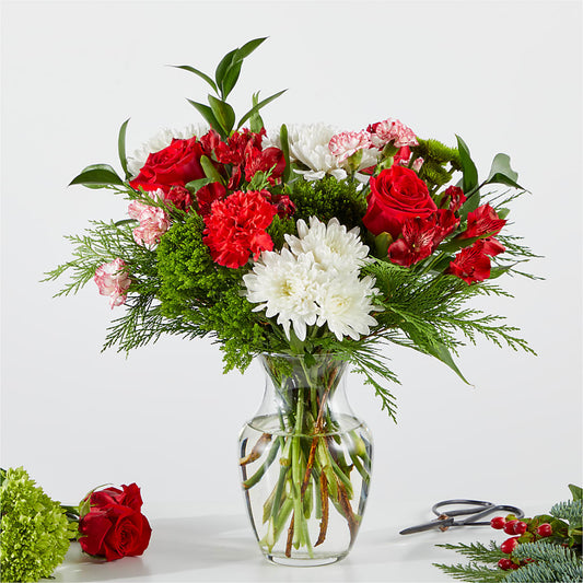 Merry Moment Bouquet – A Florist Original –  Columbia Florist, Bronx NY