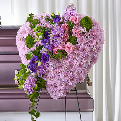 Treasured Love Standing Heart –  Columbia Florist, Bronx NY