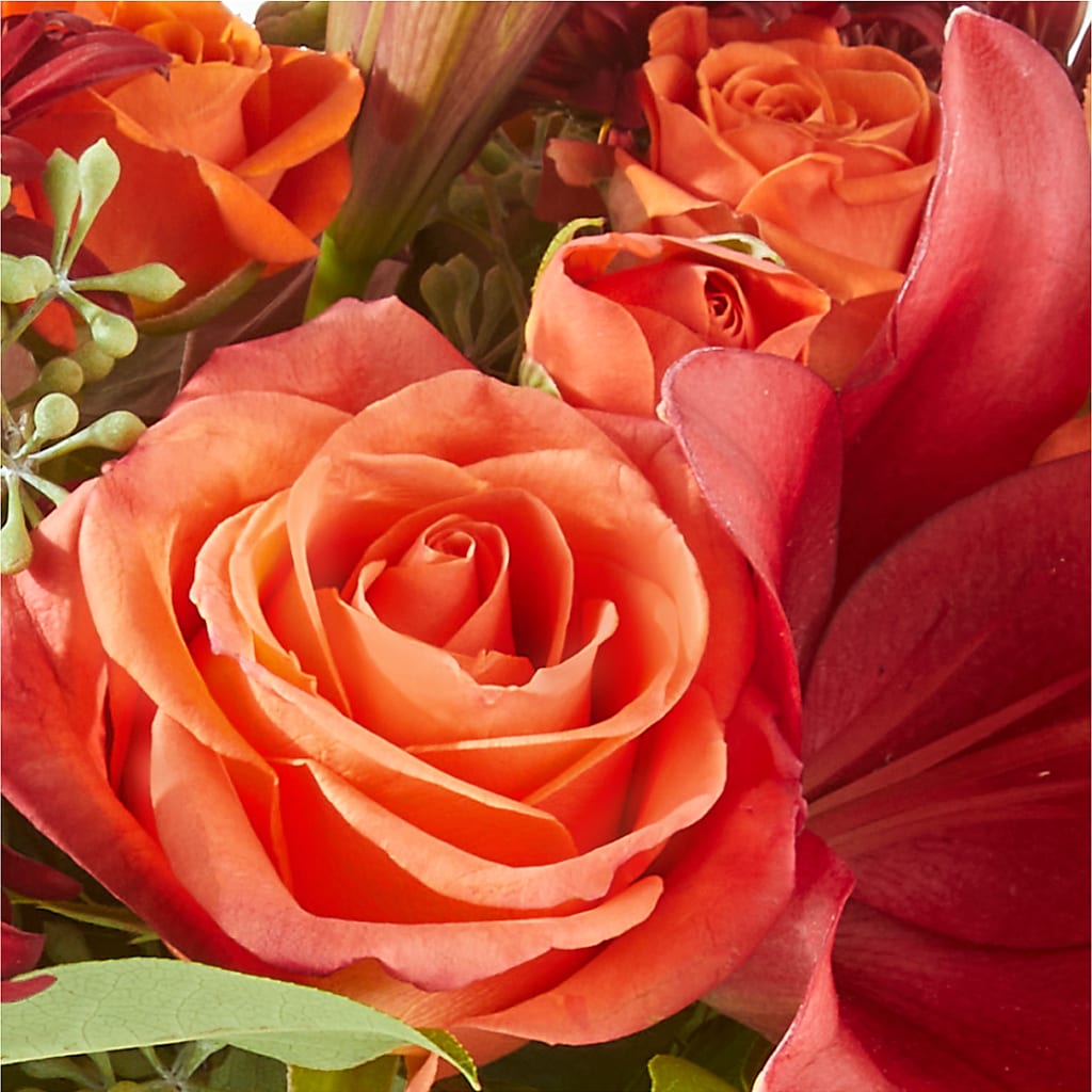 Crimson Leaves Bouquet –  Columbia Florist, Bronx NY
