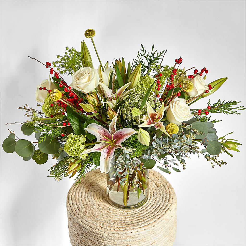 Berry & Bright Bouquet –  Columbia Florist, Bronx NY