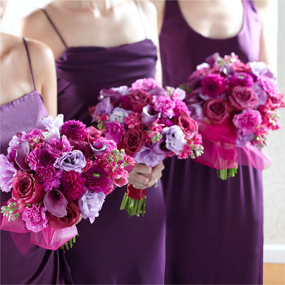 Bridesmaid's Garden Bouquet –  Columbia Florist, Bronx NY